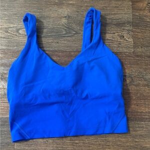 lululemon athletica Blue align tanks